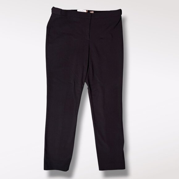 Calvin Klein Highline Black Slim Fit Dress Pants Size 6 - Picture 1 of 9
